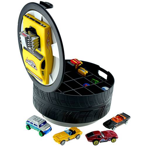 Tamanhos, Medidas e Dimensões do produto Maleta Rodger Dodger para 16 Carrinhos Hot Wheels Astro Toys