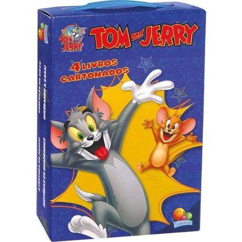 Tamanhos, Medidas e Dimensões do produto Maleta Tom And Jerry - Col. Minha Maletinha de Licenciados - 4 Livros Cartonados