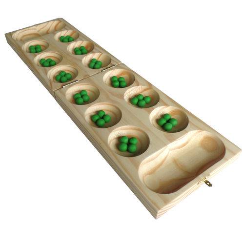 Tamanhos, Medidas e Dimensões do produto Mancala de Madeira Carimbrás