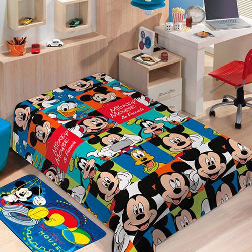 Tamanhos, Medidas e Dimensões do produto Manta Mickey Friends Soft Jolitex 1,50 X 2,20m