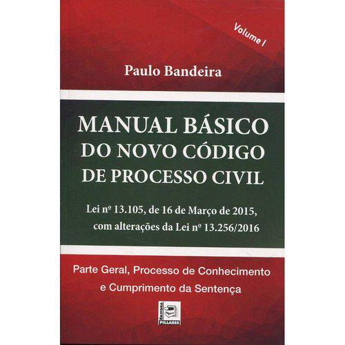 Tamanhos, Medidas e Dimensões do produto Manual Basico do Novo Processo Civil - Aut Paranaense