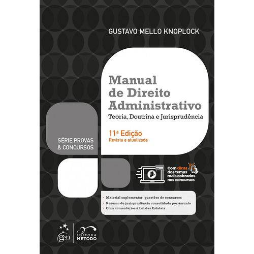 Tamanhos, Medidas e Dimensões do produto Manual de Direito Administrativo - 11ª Edição (2018)