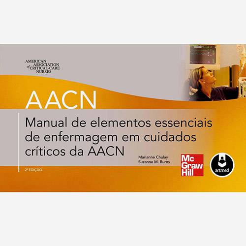 Tamanhos, Medidas e Dimensões do produto Manual de Elementos Essenciais de Enfermagem em Cuidados Críticos da AACN