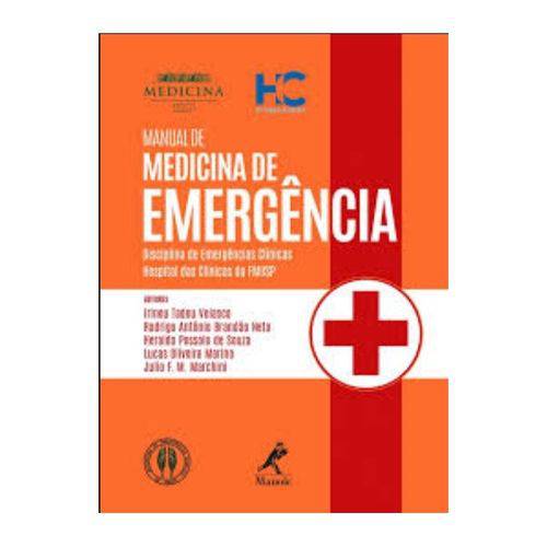 Tamanhos, Medidas e Dimensões do produto Manual de Medicina de Emergência