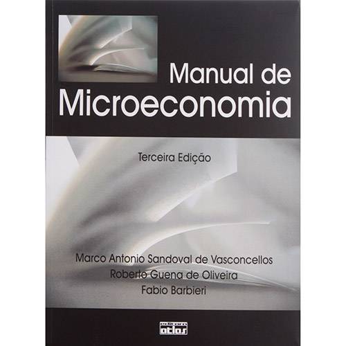 Tamanhos, Medidas e Dimensões do produto Manual de Microeconomia