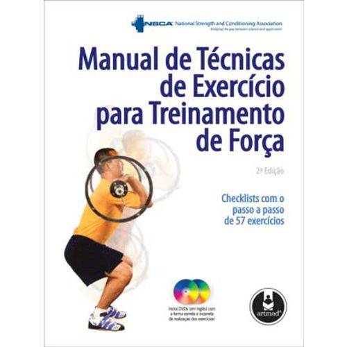 Tamanhos, Medidas e Dimensões do produto Manual de Tecnicas de Exercicios para Treinamento de Forca - 02 Ed