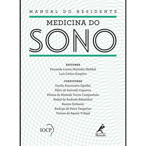 Tamanhos, Medidas e Dimensões do produto Manual do Residente: Medicina do Sono Manole 1ª Edição 2016 Haddad / Gregório
