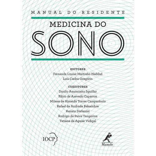 Tamanhos, Medidas e Dimensões do produto Manual do Residente - Medicina do Sono - Manole