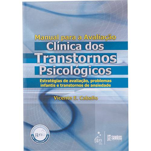 Tamanhos, Medidas e Dimensões do produto Manual para Avaliação Clínica dos Transtornos Psicológicos