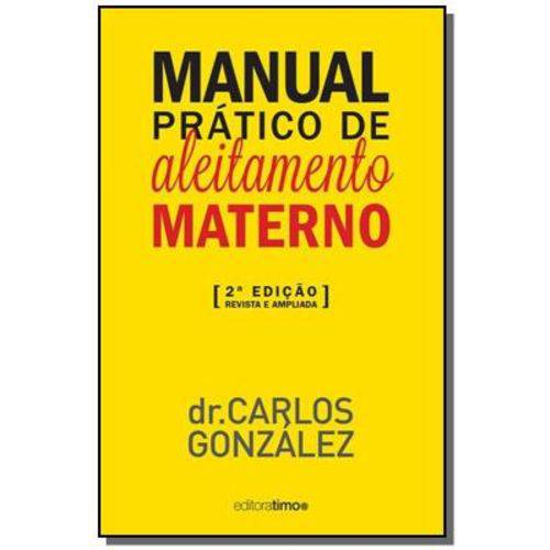 Tamanhos, Medidas e Dimensões do produto Manual Prático de Aleitamento Materno