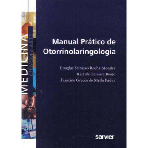 Tamanhos, Medidas e Dimensões do produto Manual Prático de Otorrinolaringologia