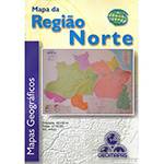 Tamanhos, Medidas e Dimensões do produto Mapa Região Norte - Geomapas