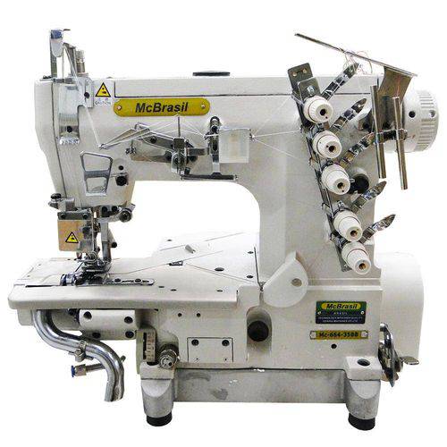 Tamanhos, Medidas e Dimensões do produto Máquina Costura Industrial Galoneira Cilindrica com Refilamento McBrasil Mc664-35BB Bivolt Bivolt Bivolt Bivolt