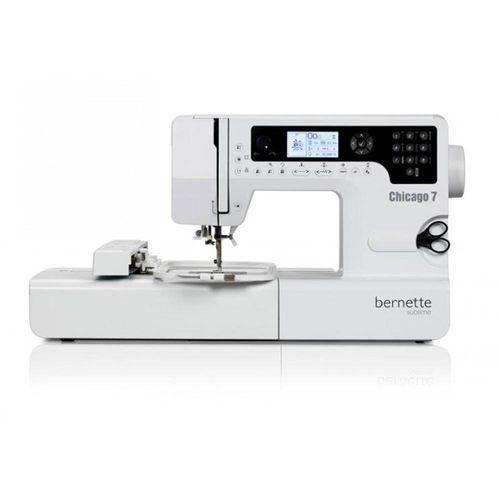 Tamanhos, Medidas e Dimensões do produto Máquina de Bordar e Costurar Bernette Bernina Chicago 7