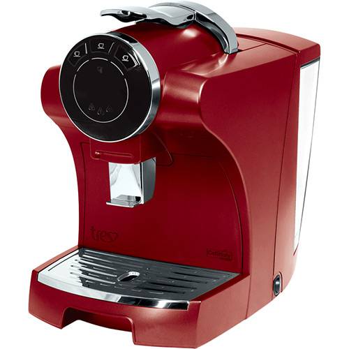 Tamanhos, Medidas e Dimensões do produto Maquina de Cafe Espresso Tres Modelo S05 Serve Vermelho 220V