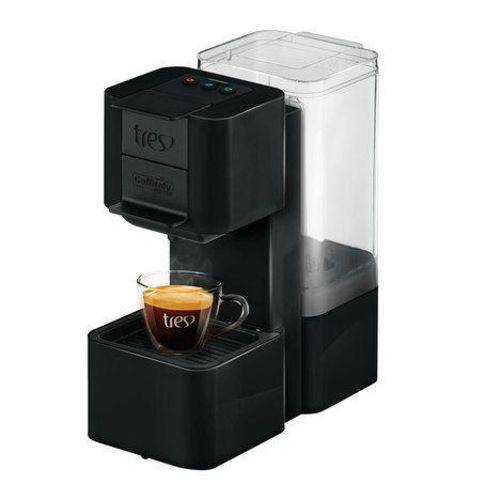 Tamanhos, Medidas e Dimensões do produto Máquina de Café Expresso e Multibebidas Automática TRES Pop Plus Preta 127v