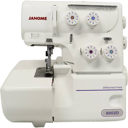 Tamanhos, Medidas e Dimensões do produto Máquina de Costura de Uso Doméstico, Marca Janome, Modelo 8002d, Completa com Todos os Pertences Normais 220V