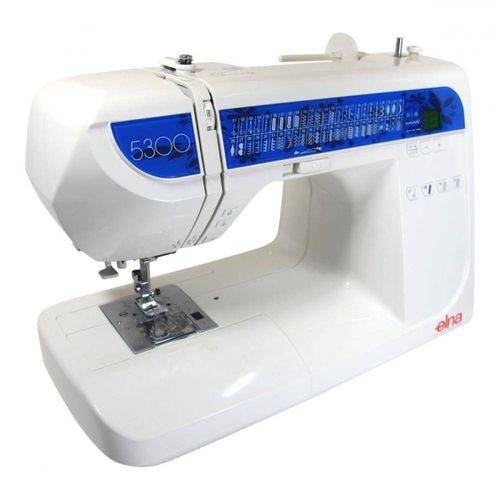 Tamanhos, Medidas e Dimensões do produto Máquina de Costura Doméstica Elna 5300,50 Pontos
