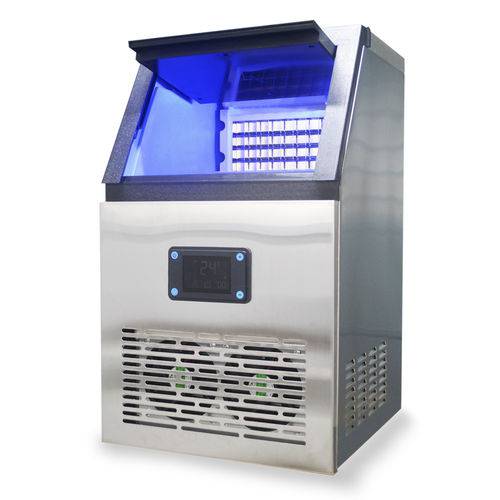 Tamanhos, Medidas e Dimensões do produto Máquina de Gelo Thermo Ice TH30 - 30kg/dia - 220V - Thermomatic – Timer - Inox – Gelo em Cubo