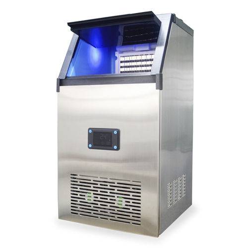 Tamanhos, Medidas e Dimensões do produto Máquina de Gelo Thermo Ice TH50 - 50kg/dia - 220V – Thermomatic – Inox – Timer - Gelo em Cubo