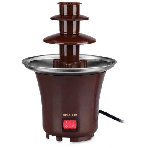 Tamanhos, Medidas e Dimensões do produto Maquina Fondue Eletrica Cascata de Chocolate 220v
