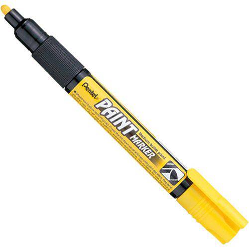 Tamanhos, Medidas e Dimensões do produto Marcador Permanente Paint Marker Amarelo Pentel