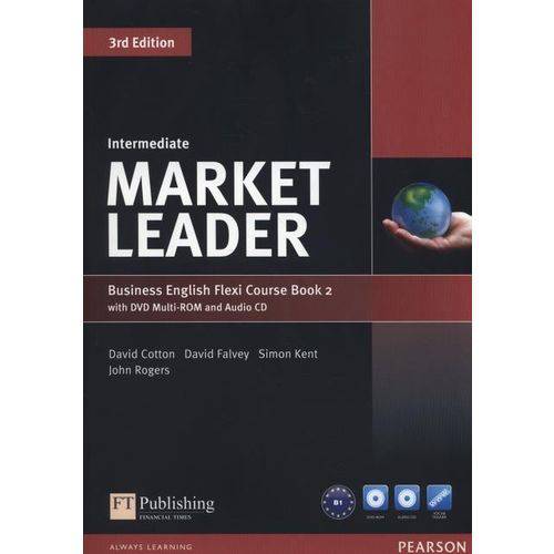 Tamanhos, Medidas e Dimensões do produto Market Leader - Intermediate Flexi Course Book 2 Pack - 3Rd Edition