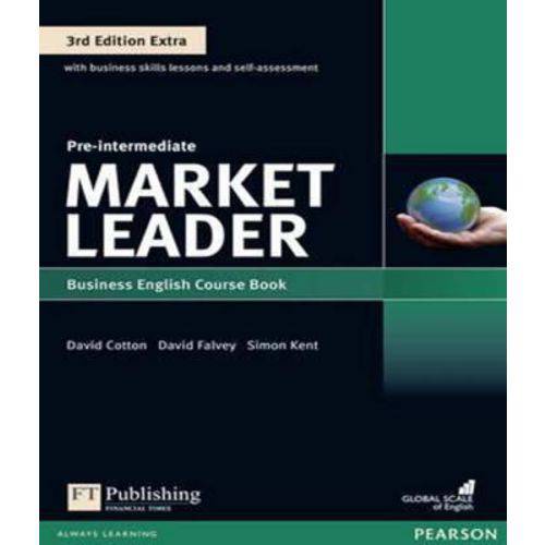 Tamanhos, Medidas e Dimensões do produto Market Leader - Pre-intermediate - Business English Coursebook - With DVD-rom Pack - 03 Edition Extr