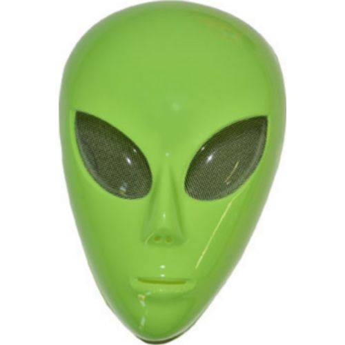 Tamanhos, Medidas e Dimensões do produto Mascara Alien Green Festa Fantasia Haloween.