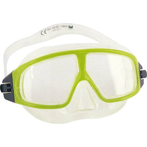 Tamanhos, Medidas e Dimensões do produto Máscara de Natação Juvenil Dual Lens Dive Mask 22006 Verde - Bestway