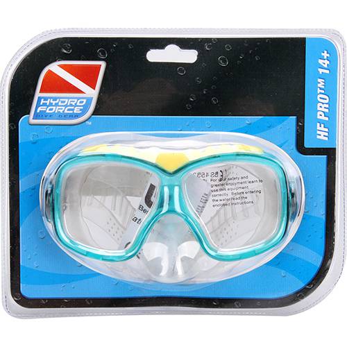 Tamanhos, Medidas e Dimensões do produto Máscara de Natação Juvenil Hydro-Force Optica Dive Mask 22034 Verde - Bestway