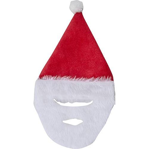 Tamanhos, Medidas e Dimensões do produto Máscara Papai Noel com Barba - Orb Christmas