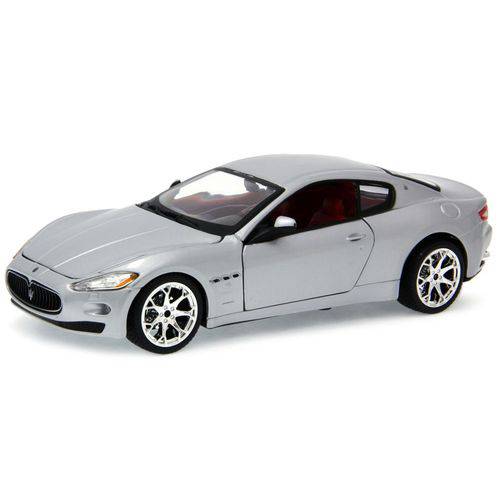 Tamanhos, Medidas e Dimensões do produto Maserati Gran Turismo Bburago 1:24 Prata