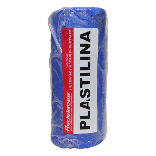 Tamanhos, Medidas e Dimensões do produto Massa de Modelar Plastilina: Azul [0,500 Kg]