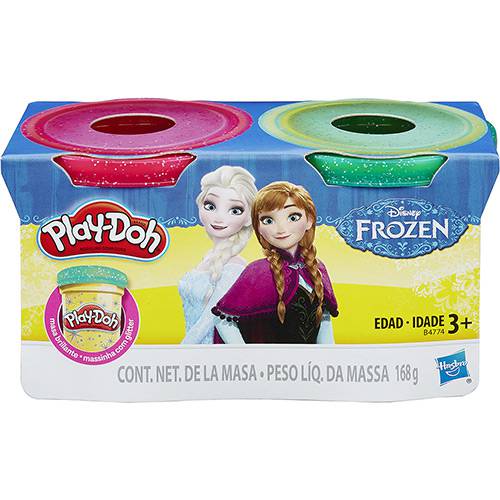 Tamanhos, Medidas e Dimensões do produto Massa de Modelar Play-doh Disney Frozen - Hasbro