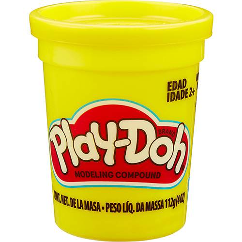 Tamanhos, Medidas e Dimensões do produto Massa de Modelar Play-Doh Pote Individual Amarelo - Hasbro