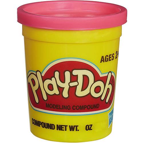 Tamanhos, Medidas e Dimensões do produto Massa de Modelar Play-Doh Pote Individual Rosa - Hasbro
