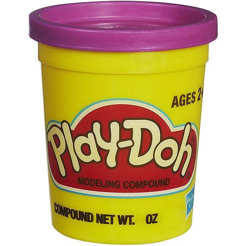 Tamanhos, Medidas e Dimensões do produto Massa de Modelar Play-Doh Pote Individual Roxo - Hasbro
