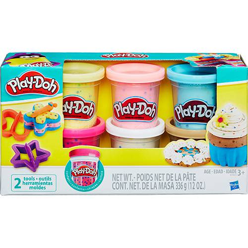 Tamanhos, Medidas e Dimensões do produto Massa Modelar Play-Doh Pote Confete - Hasbro