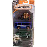 Tamanhos, Medidas e Dimensões do produto Matchbox Pack com 3 Serviço da Cidade C3713 - Mattel