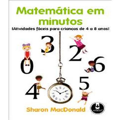 Tamanhos, Medidas e Dimensões do produto Matematica em Minuto Satividades Faceis para Criancas de 4 a 8