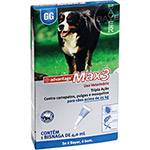 Tamanhos, Medidas e Dimensões do produto Max3 Advantage P/ Cães Acima de 25kg - 4,0ml
