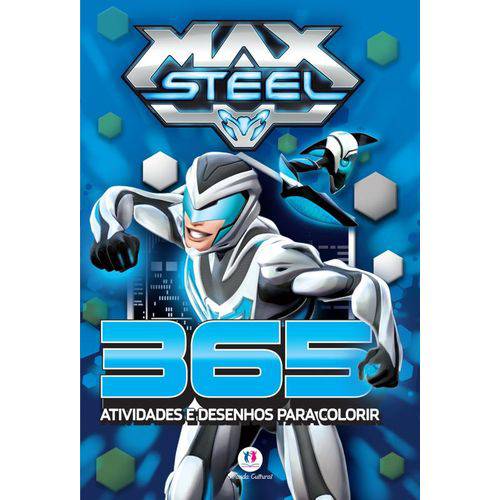 Tamanhos, Medidas e Dimensões do produto Max Steel - 365 Atividade e Desenhos para Colorir