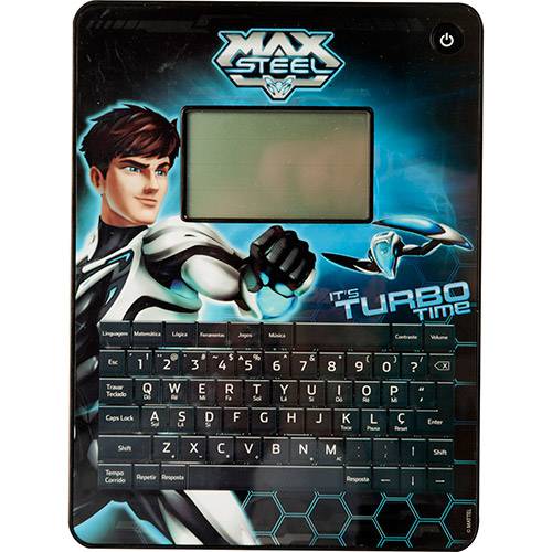 Tamanhos, Medidas e Dimensões do produto Max Tablet do Max Steel 40 Atividades Candide Preto