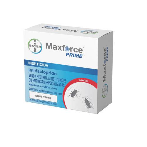 Tamanhos, Medidas e Dimensões do produto Maxforce Prime Gel Mata Baratas Bayer - Caixa 4 Seringas 30gr