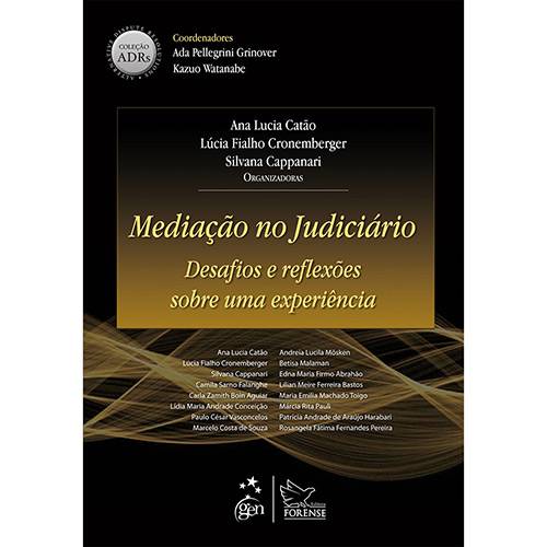 Tamanhos, Medidas e Dimensões do produto Mediação no Judiciário: Desafios e Reflexões Sobre uma Experiência - Coleção ADRs