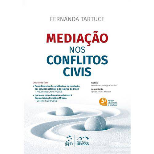 Tamanhos, Medidas e Dimensões do produto Mediação Nos Conflitos Civis - 5ª Ed. 2018