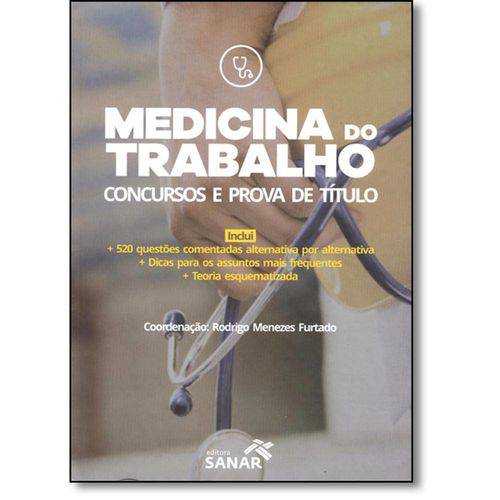 Tamanhos, Medidas e Dimensões do produto Medicina do Trabalho Concursos e Prova de Titulo