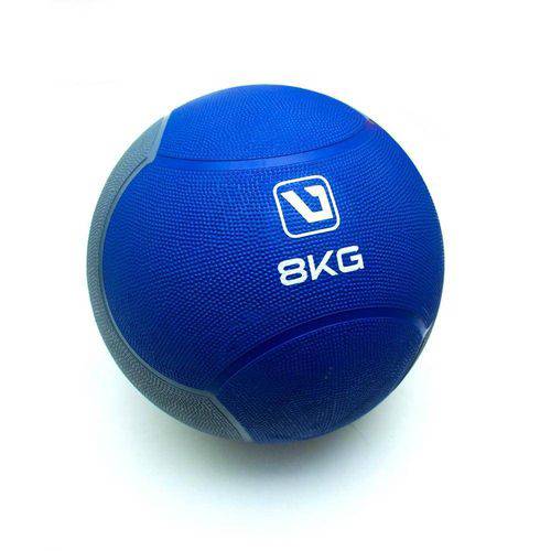 Tamanhos, Medidas e Dimensões do produto Medicine Ball Azul 8kg Liveup