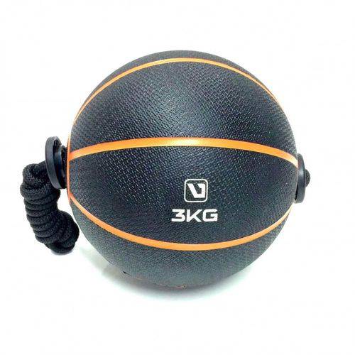 Tamanhos, Medidas e Dimensões do produto Medicine Ball com Corda 3kg Liveup
